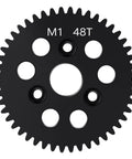 Sturdy Steel 48T M1 Spur Gear Set For One Tenth Scale RC Cars Upgrade Fits Traxxas Arrma Losi HPI Savage Hobao Revo Two Point Zero