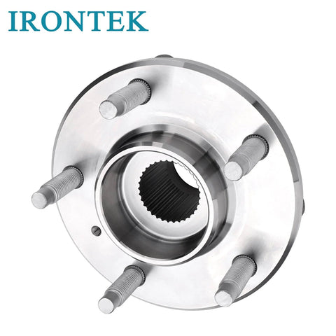Front Wheel Hub And Bearing Assembly 513121M With ABS 5 Lug for Cadillac 1997-2011, image showing hub design and 5 lug pattern.