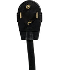 Heavy Duty 30 Amp Dryer Power Cord With Four Prong Plug, 10 Foot Copper Wire, Four Color Coded Eyelet Connectors close-up
