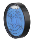 50x10mm High Precision Bubble Level Horizontal Measuring Tool with blue liquid and etched measurements for accurate leveling.