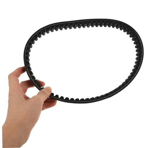 Go Kart Drive Belt Clutch Replacement For KT196 5959 held in hand, showing heavy-duty, wear-resistant construction