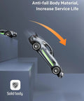Mercedes Benz GT R Pro 1/12 Scale RC Car Official Licensed Drift Vehicle in mid-air showcasing anti-fall body material.