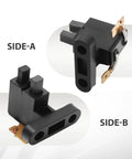 Honda Universal Generator Carbon Brush Assembly Replacement Five Pack showing Side-A and Side-B views