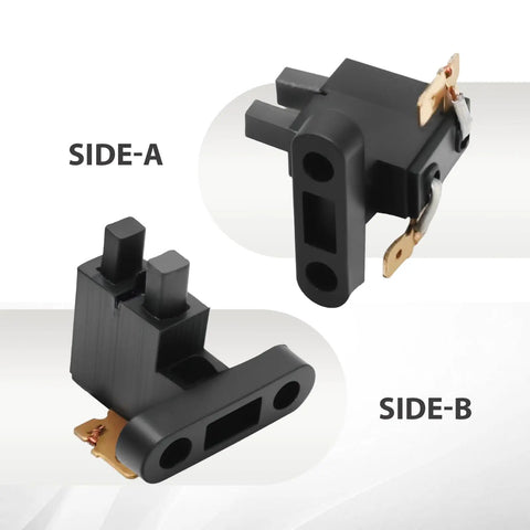 Honda Universal Generator Carbon Brush Assembly Replacement Five Pack showing Side-A and Side-B views