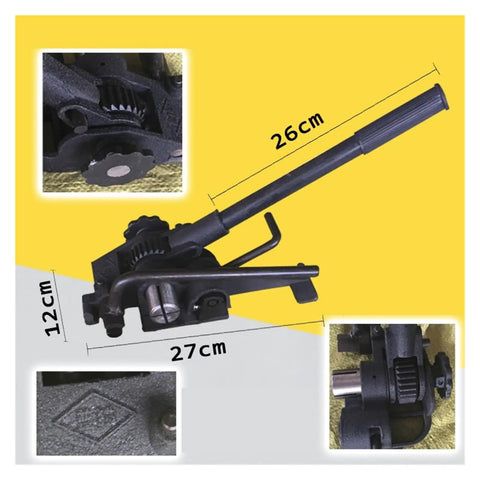 Portable Strapping Tool For Packaging Manual Vertical Steel Baler Iron Baler And Steel Strapping Machine Lightweight Handheld Banding Tool measurements