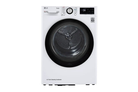 Ventless Smart Electric Dryer Powered By Dual Inverter Heat Pump Tech Boasts A Stackable Compact Fit That Slides Into Tight Corners 24 Inches Wide 4.2 Cu Ft Capacity In Sleek White Lets You Kick Back While Fabrics Dry Fluffier Than Ever