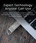 Mac Virus Removal USB Stick For Apple Computers Lets You Run On Up To Three Laptops Or Desktops For One Year And Works With Your Antivirus