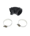 Dishwasher Circulation Pump To Sump Hose Replacement Kit For OEM Quality Flow No Fuss Easy Install Durable Water Line Replaces 2312026 AP5618621 PS3651318 Keeps Your Dishwasher Running Smooth And Clean with black hose and two metal clamps