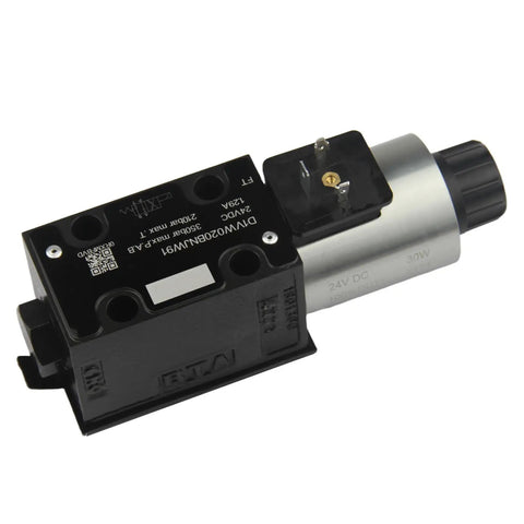Hydraulic Valve Compatible With Parker D1VW020BNJW Directional Control Valve D1VW020BNJW91 24V DC Coil 350 Bar Max Pressure