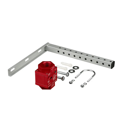 Earthquake Gas Shutoff Vertical Valve For Natural Gas And Propane Lines 1 Inch Connection Five Point Four Magnitude Sensor Bracket And Assembly Kit
