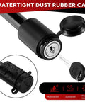 Tough As Nails Locking Trailer Hitch Pin For Two Inch And Two Point Five Inch Receivers With Five Eighth Inch Pin Diameter, waterproof cap