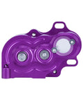 Low Center Of Gravity 1X10 RC Transmission Gearbox With Metal Gears, Sealed Dustproof Case For 1X10 Scale RC Cars, Purple Finish