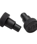 Precision Nine Thirty Two Inch Indexing Pins For Shelf Drill Jigs Two Pack Set, black steel pins for exact jig alignment.