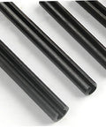 Close-up of Roll Pins Assortment Kit Slotted Hollow Dowel Pins 450 Pcs with black oxide finish for auto mechanical workshop repairs.