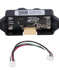 Compact Lidar Sensor For Vehicle Detection With Ultra Small Form Factor And Precise Distance Readings Single Point Ranging 0.112m Range For Diy Projects And Professional Use, black module with circuit board and wires