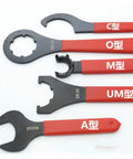 Heavy Duty ER Collet Chuck Wrench Key For CNC Milling And Lathe Tools With Precision Spanner Grip showing various sizes and types.