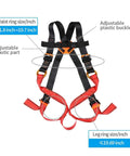 Kids Full Body Safety Harness For Outdoor Adventures Built Tough For Tree Climbing Zipline Caving And Rappelling Fun Training