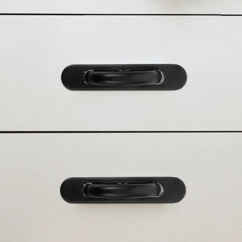Modern Concealed Cabinet Handles 2 Pack For Kitchen Drawers And Cupboards Hidden Recessed Door Pulls For Sleek Seamless Look And Easy Grip Wardrobe Hardware
