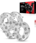 Hit The Pavement Rolling Smooth With These Heavy Duty Forged Wheel Spacers And Adapter Kits One Inch Thick Hub Centric Design locks secure with four 1-inch aluminum spacers.