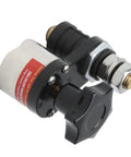 Super Snazzy Fabater Magnetic Welding Ground Clamp Switch With On Off Function, detailed view showing adjustable knob and metallic components.