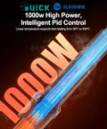 Beefy 1000W Hot Air Desoldering Station for Mobile Repair visual with PID temperature control text overlay