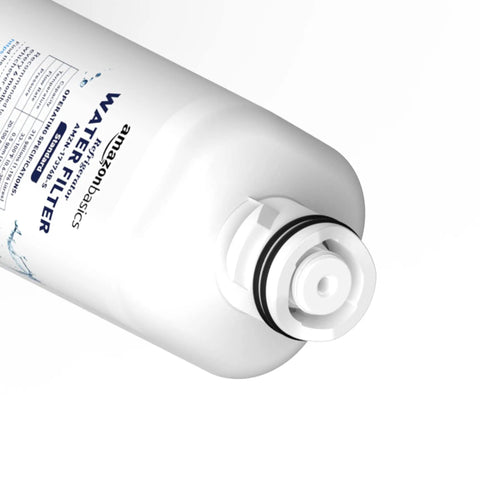 Close-up of Three Pack Premium Refrigerator Water Filter Replacement For Samsung DA97-17376B with connector details