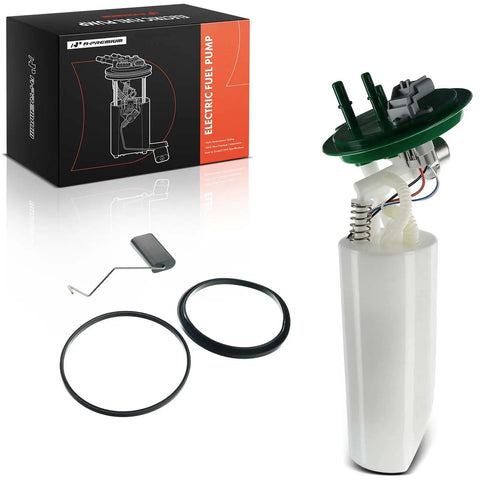 Heavy Duty Electric Fuel Pump Module Assembly For 2001 To 2003 Chrysler Town And Country Voyager Dodge Caravan Grand Caravan V6 3.3L Flex Fuel with kit components.