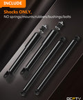 Front And Rear Shock Absorber Kit For Avalanche 1500 Suburban 1500 Tahoe 4WD RWD Yukon Yukon XL displayed on dark background