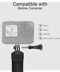 Underwater Waterproof Housing For GoPro Hero 5 6 7 And 2018 Black Includes Floating Hand Grip Monopod Selfie Stick 148FT 45M Depth Rating Rugged Protective Case Kit For Action Packed Water Adventures compatible with GoPro, Akaso, SGCAM and other action cameras.