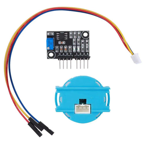 Pro Grade Wastewater Turbidity Sensor For On Site Water Quality Monitoring Easy To Use Turbidity Module With Real Time Detection Industrial Grade Accuracy Early Warning For Environmental Control And Process Safety, blue module with cable