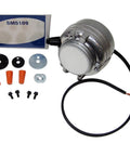 Top Tier 2w Refrigerator Condenser Fan Motor Compatible With Whirlpool Models SM5109 WP5109 833697 115v with accessories.