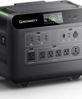 Portable Power Station 3600Wh For Home Use With 3600W Continuous Output And 7200W Peak Expandable To 240V LFP Battery Emergency Backup with various output ports and digital display.