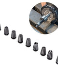 ER8 Collet Set 9Pcs Spring Collets High Precision For CNC Milling Engraving Machines And Lathes Workholding Tooling Kit on display