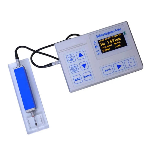 Dead Nuts Accurate Digital Surface Roughness Tester Portable Profile Gauge For Metal Wood Plastic Hella Easy Backlit Display