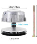 Primary Drive Clutch Replacement For EZGO TXT And RXV Golf Carts 2010 And Up Built Tough Aluminum Alloy And High Pressure Casting For Durability Replaces 672686 618684 644299 Fits EZGO TXT RXV 2010 Up Ready For Road, 7.5in clutch with bolt