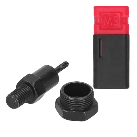 Top Quality Manual Rivet Tool Set With Durable Alloy Steel Mandrel And Smooth Nose Piece Tips For Easy M3 Nutsert Installation No Burrs High Grade Replacement Parts Kit, M3 parts close-up