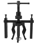 Heavy-Duty 3-Jaw Inner Bearing Puller Tool Set For Removing Sleeve Bushings And Car Auto Motorcycle Parts, forged carbon steel design.