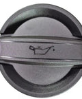 Top view of BMW Engine Oil Filler Cap Replacement 11128655331 Drop In Direct Fit OEM Quality Cap for various BMW models