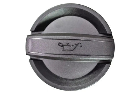 Top view of BMW Engine Oil Filler Cap Replacement 11128655331 Drop In Direct Fit OEM Quality Cap for various BMW models