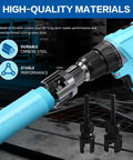 Versatile 3 Piece PVC Pipe Threader Set For Internal And External Threading For 1/2 Inch 3/4 Inch And 1 Inch Pipes With Hex Shank