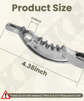Brake Arm Kit With Spring And Bolts For Most Hydro Gear EZT RZT ZT Transaxles RZT 50 RZT 54 ZT 42 product size 4.38 inch