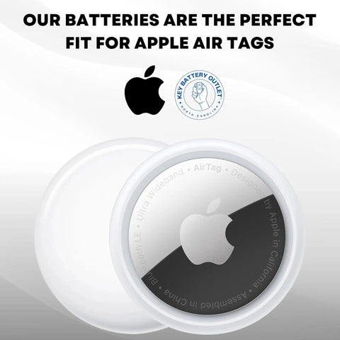 Premium 2 Pack CR2032 Battery Top Shelf Replacement For Apple AirTag Dead Reliable 3V Lithium Power Cell Accessory to fit Apple AirTags
