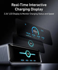 Prime 250W GaN USB C Charging Station With Six Ports Four USB C And Two USB A Two Point Two Six Inch LCD Smart Display