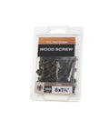 Built Rugged Wood Screws Size 8 X 1.25 Inch With Torx T20 Star Drive And Type Seventeen Cutting Tip For Pressure Treated Lumber Tan Finish Includes Bonus Bit.