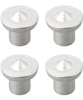 Pro Grade Woodworking Dowel Center Point Set Steel Dowel And Tenon Marking Pins For Accurate Hole Alignment Chrome Plated