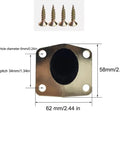 Bracket and screws for Heavy Duty Metal Furniture Legs Set Four Pieces Diagonal Sofa Legs For Modern Couches Desks Tea Tables.