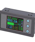 Voltage Meter With Auto Identification And Bidirectional Current Detection, Vivid Color LCD Screen showing voltage and current readings