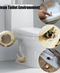 Ceramic Bird Toilet Bolt Covers Decorative Screw Caps covering exposed bolts in a clean bathroom, showing sturdy ceramic build.