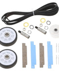 Dryer Roller Bearing Idler Pulley Belt Kit Built Tough With Engineered Plastic Fifty Percent Wear Resistance Quiet Low Noise Design Deformation Resistant Boosts Drying Efficiency And Slashes Cycle Time replacement parts kit