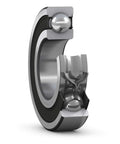 Premium 6032 Double Sealed Deep Groove Ball Bearing With Precision Standard Cage For Radial And Axial Loads, detailed cutaway view.